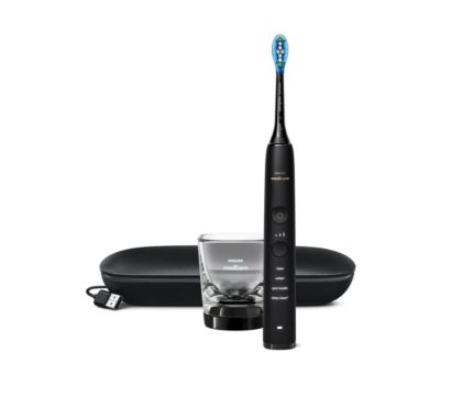 PHILIPS Sonicare DiamondClean 9000, Schwarz (HX9911/09)