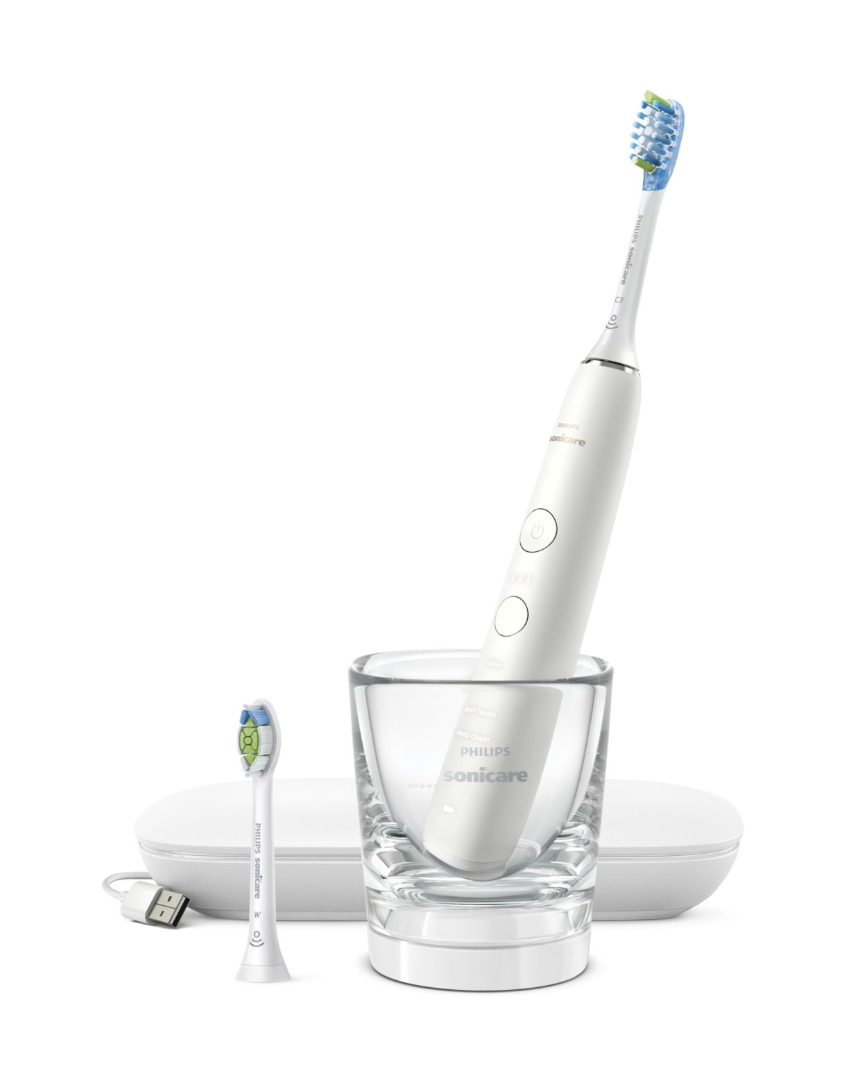 DiamondClean 9000 Sonic electric toothbrush with app HX9912/07 | Philips