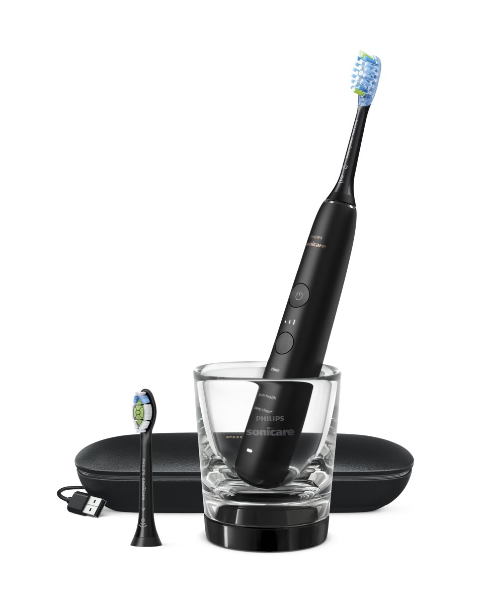 DiamondClean 9000 Sonic electric toothbrush with app HX9912/17 | Philips