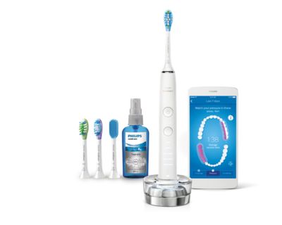 Philips Sonicare Diamondclean Smart Elektrische Sonische Tandenborstel Met App Hx994403 philips kopen in de aanbieding