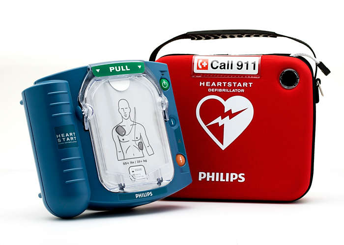 HeartStart OnSite and HeartStart Home defibrillators