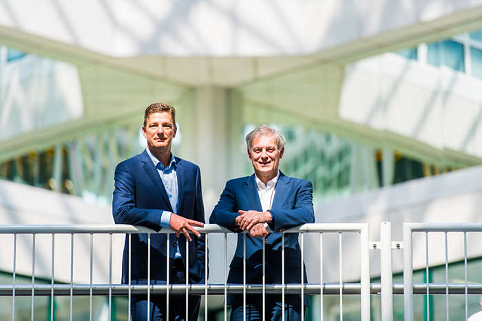 Henk Valk (Philips) and Wim van Harten (Rijnstate) 2018