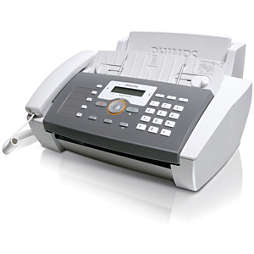 Fax con teléfono y fotocopiadora