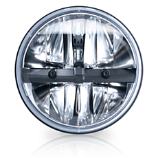 LED01X1 LED Headlamp 7" round