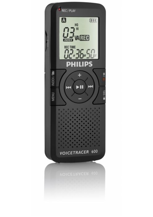 Philips Dvt8000 Voice Tracer Manual