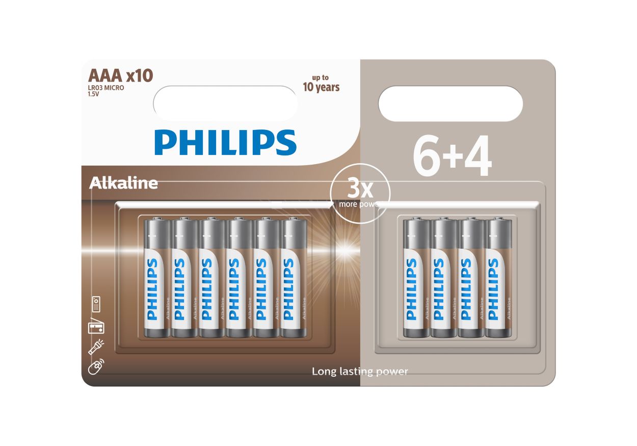 Battery LR03A10BP/10 | Philips