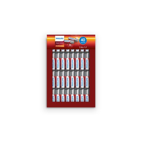 LR03P40FP/10 Power Alkaline Batterij