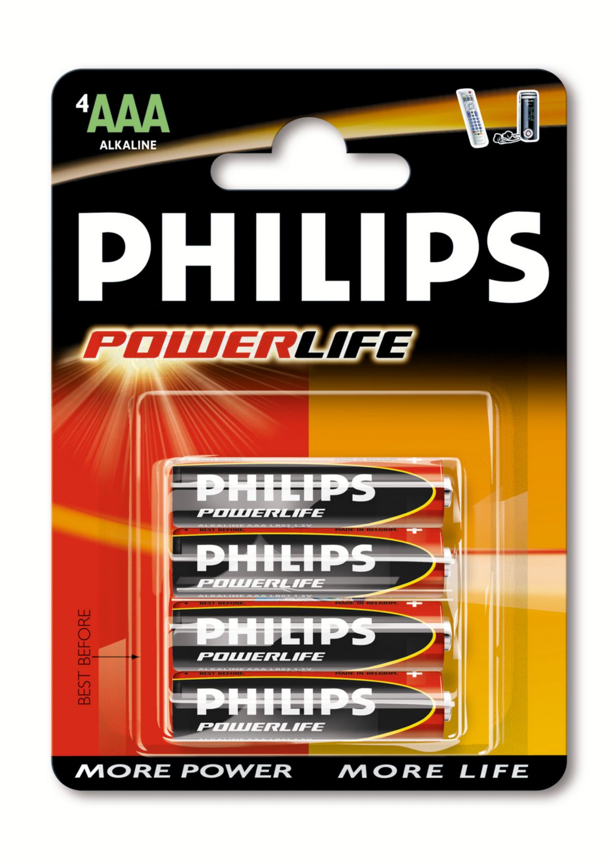 PHILIPS Pack X5 Pilas Cr1220 Philips Alcalina 3v Larga Duración