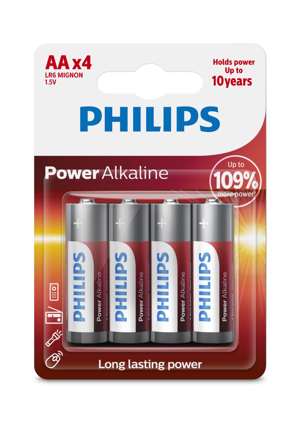 Power Alkaline Batterij Philips