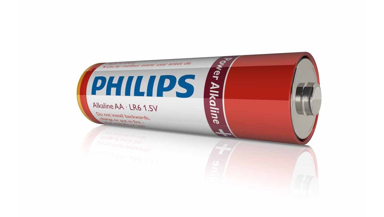 Philips Power Alcaline LR6 Mignon AA pile 4 pièces Philips