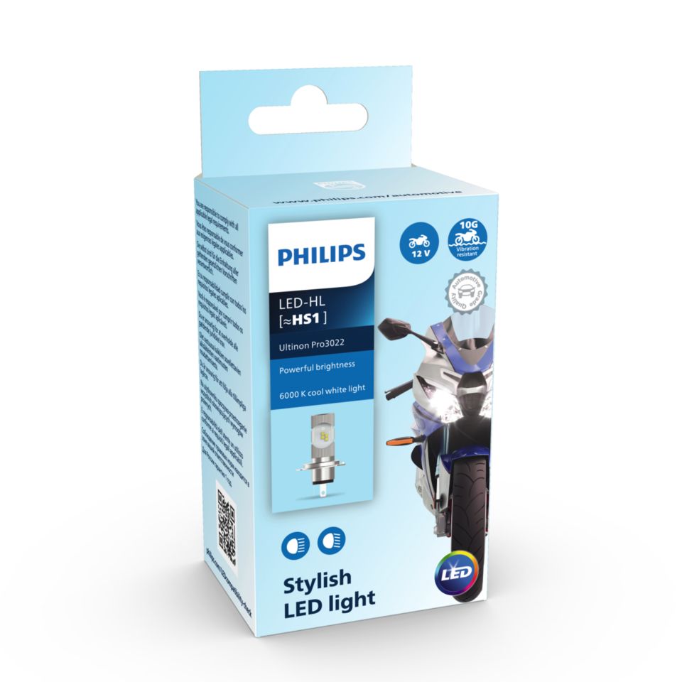Ultinon Pro3022 LED motorcycle headlight bulb LUM11636U3022X1 Philips