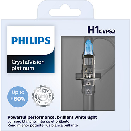 LUM12258CVPS2 CrystalVision platinum Car headlight bulb