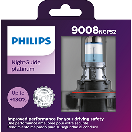 LUM9008NGPS2/50 NightGuide platinum Car headlight bulb
