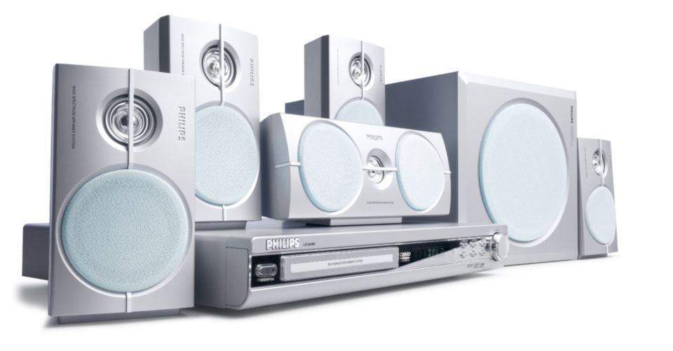 Dvd Home Theater System Lx3600d 69 Philips