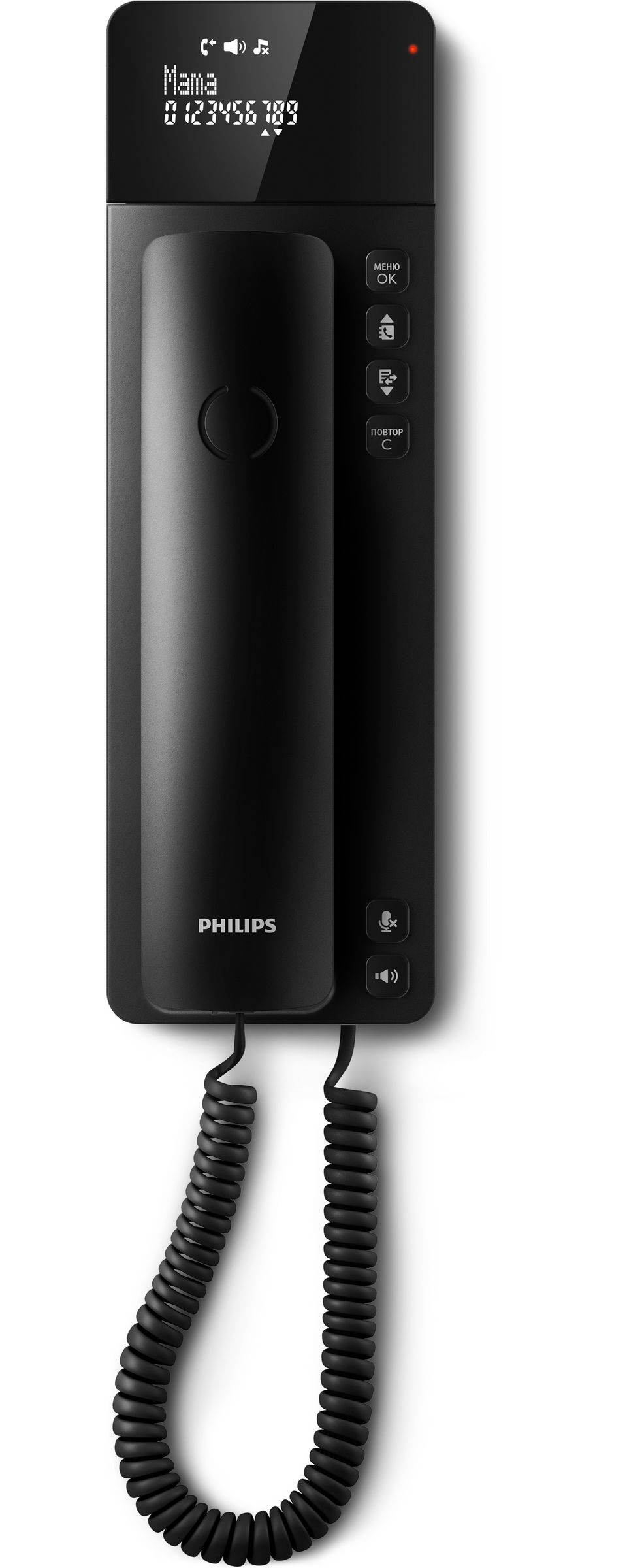 Стильный проводной телефон Scala M110B/51 | Philips