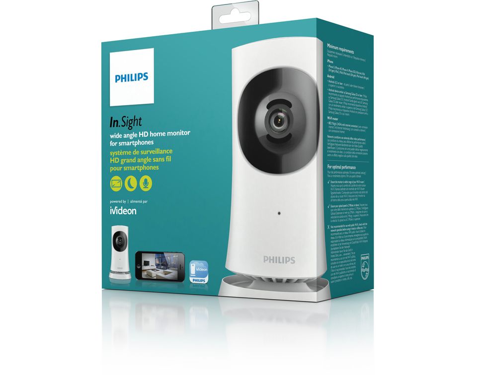 Systeme De Surveillance Hd Sans Fil In Sight M1e 10 Philips