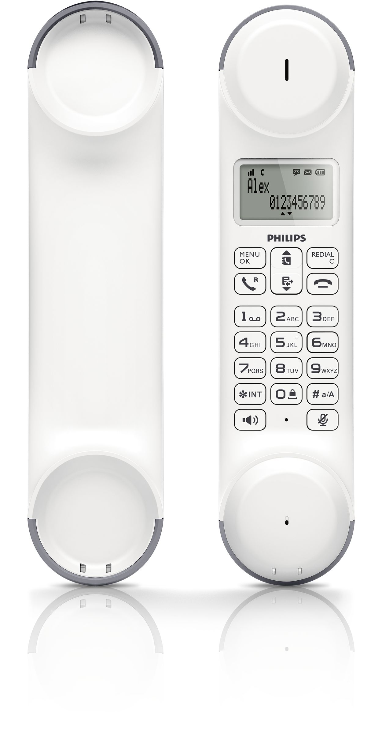 Philips M5651WG/FR Mira Blanc - Téléphone sans fil - Garantie 3
