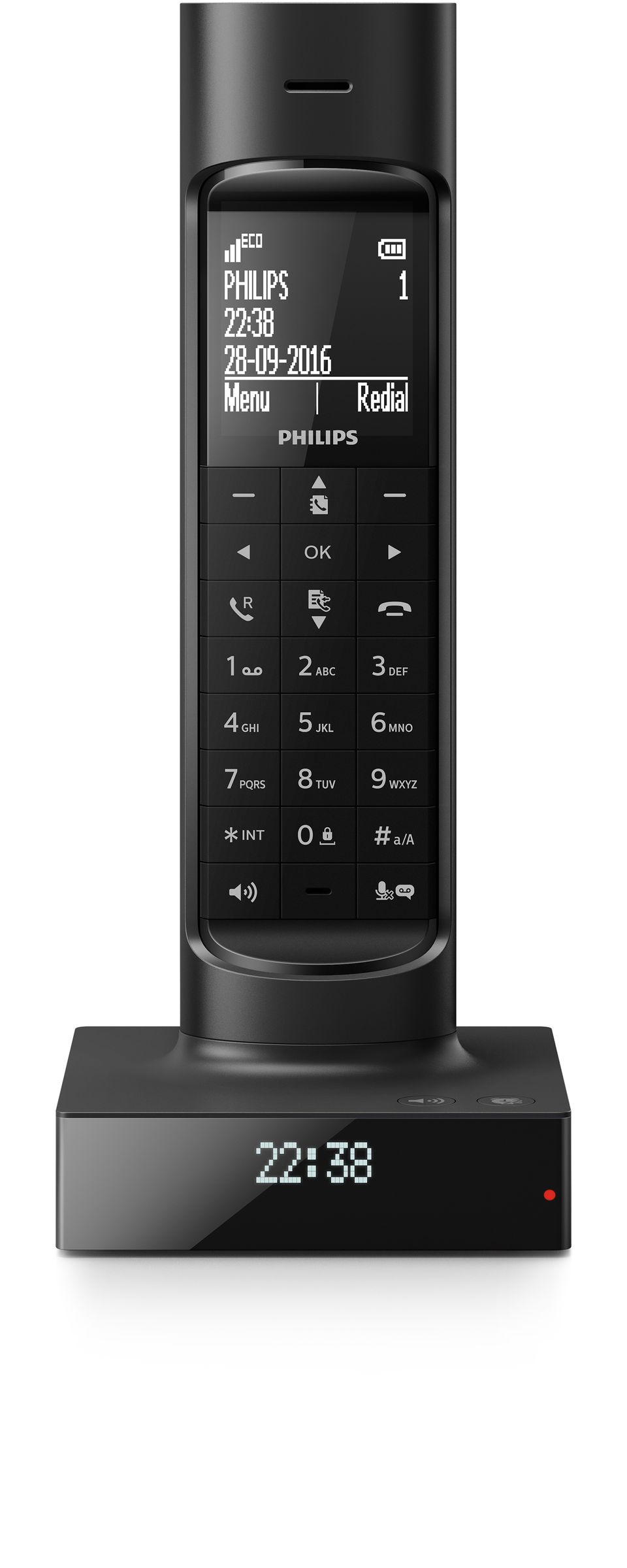 FaroDesign, schnurloses Telefon M7751B/38 Philips