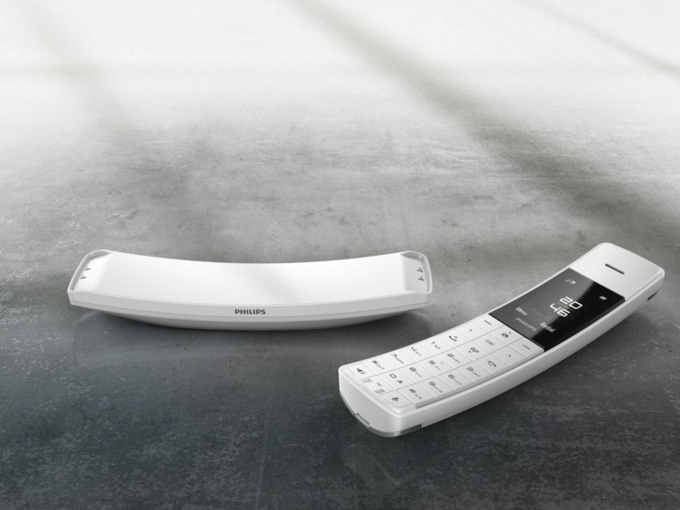 QoQa - Philips Téléphone fixe sans fil Design M8881