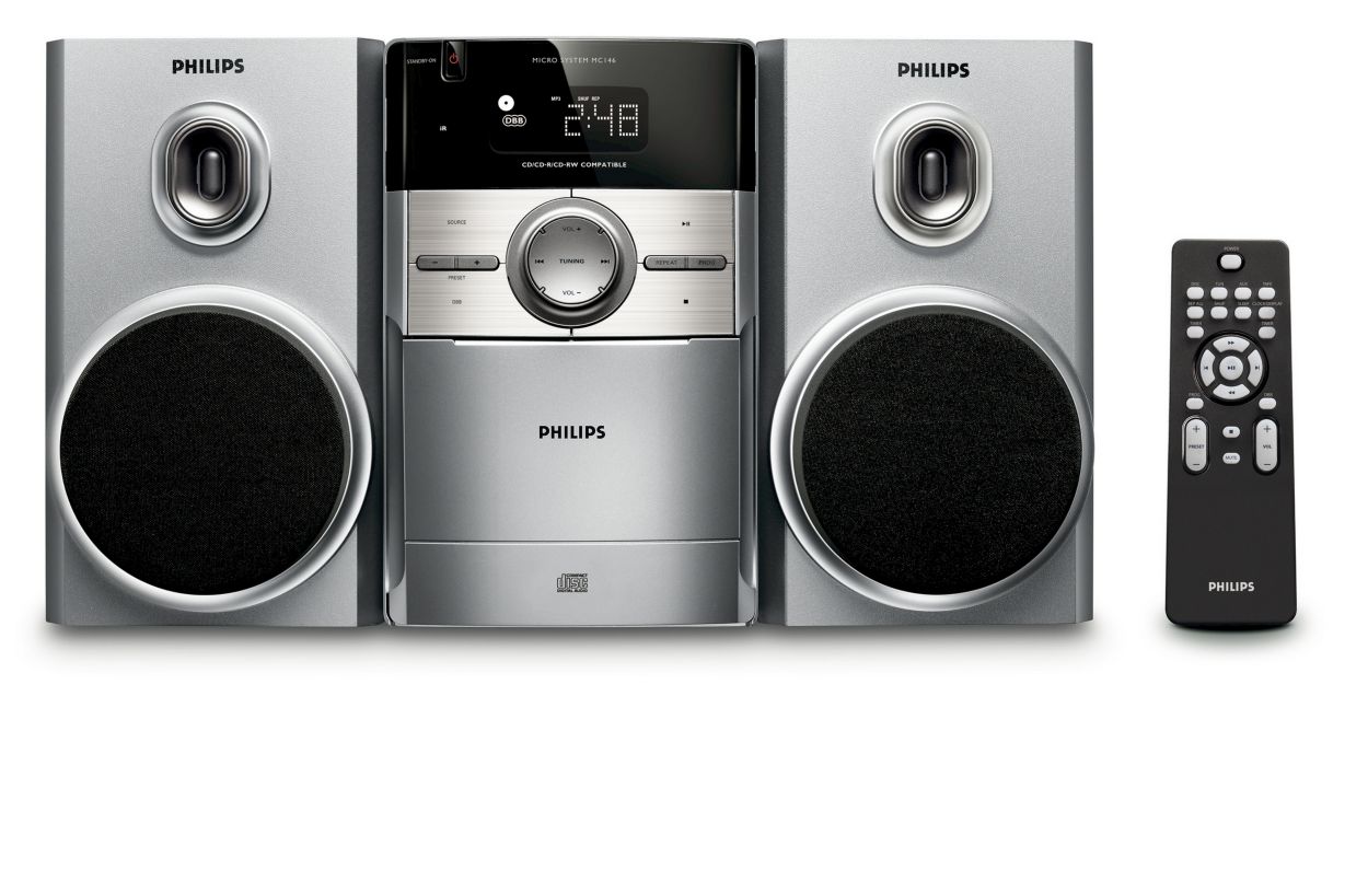 Classic micro sound system MC146/05 Philips