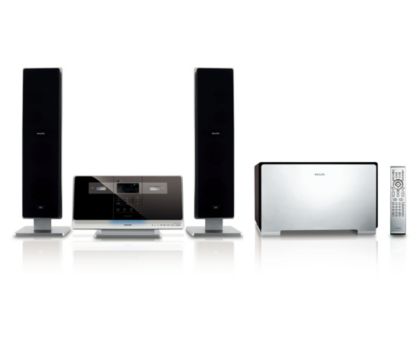 Surround sound from the wall