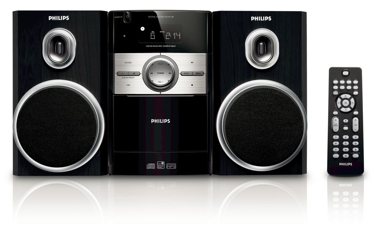 Micro Hi-Fi System MCM148/12 | Philips