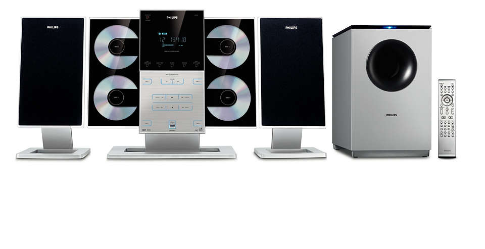 A 4-disc music system