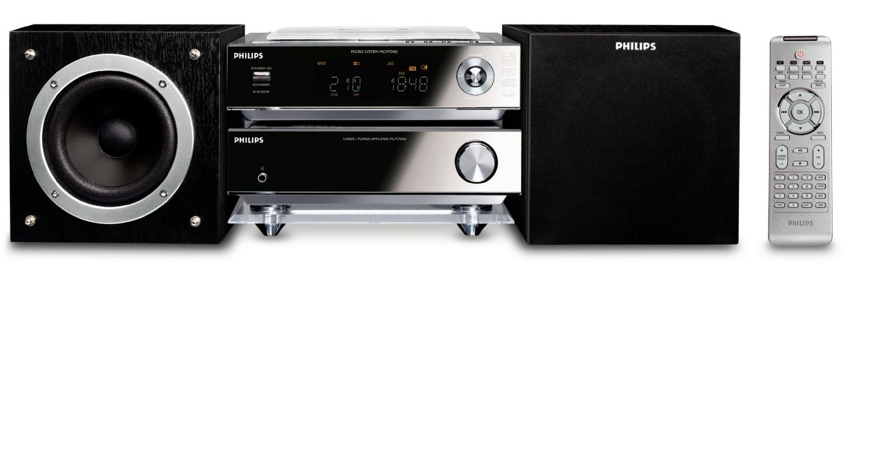 Micro HiFi System MCM704D/37 Philips