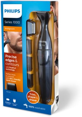 philips multigroom dualcut precision trimmer