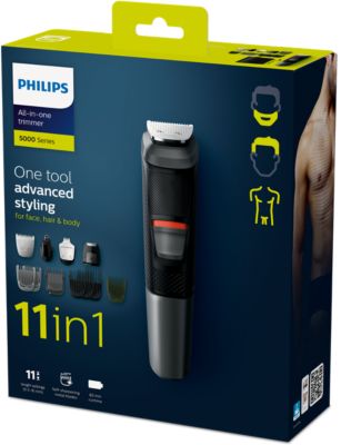 set recortador philips grooming mg5730