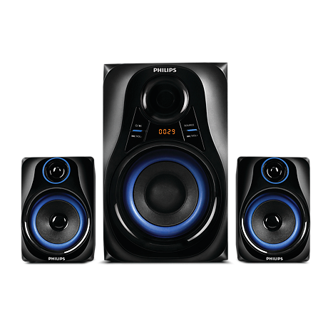MMS2580B/94  Multimedia Speakers 2.1