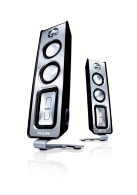 philips 2.0 speakers