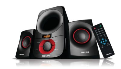 philips 2.1 speaker remote