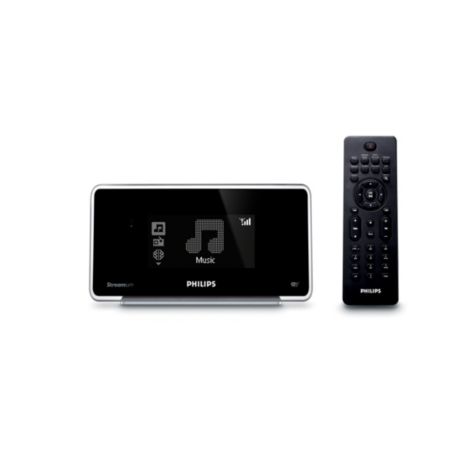 NP1100/37B  Free Internet radio Network Music Player