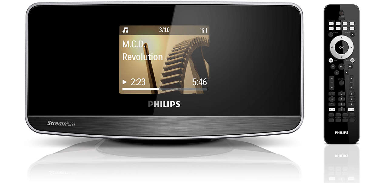 Ocean fit line Player muzical wireless pentru Android™ NP3500/12 | Philips