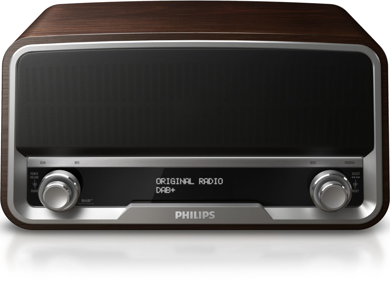 Ultieme heuvel bibliothecaris Original radio OR7200/10 | Philips