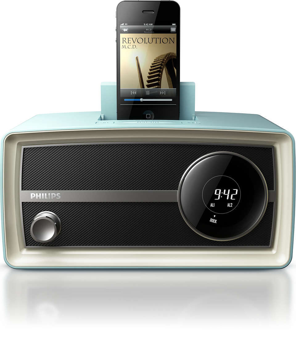 Marca tendencia con la mini radio Original de Philips