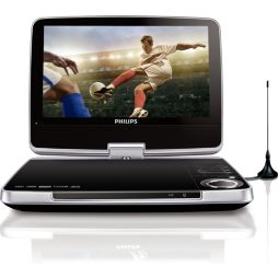 T&eacute;l&eacute;viseur et lecteur de DVD portable