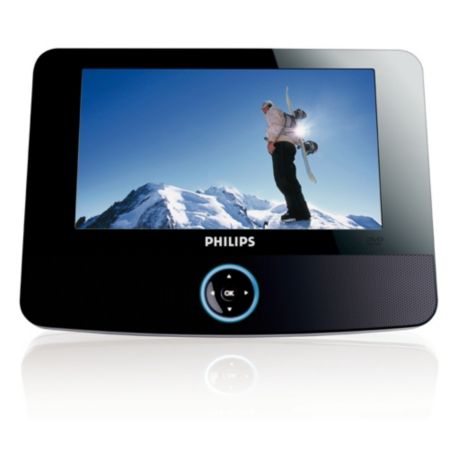 PET723/37B  Portable DVD Player