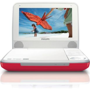 7" widescreen LCD display Portable DVD Player
