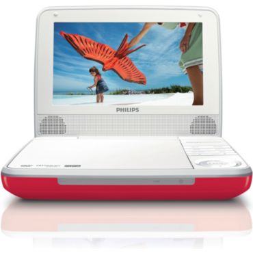 7" widescreen LCD display Portable DVD Player