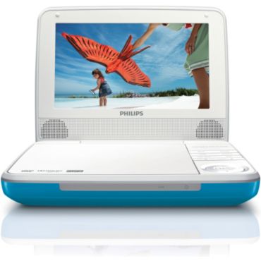 7" widescreen LCD display Portable DVD Player