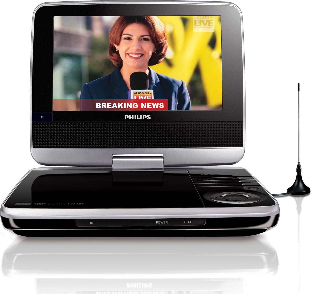 Portable Dvd Player Pet745 12 Philips