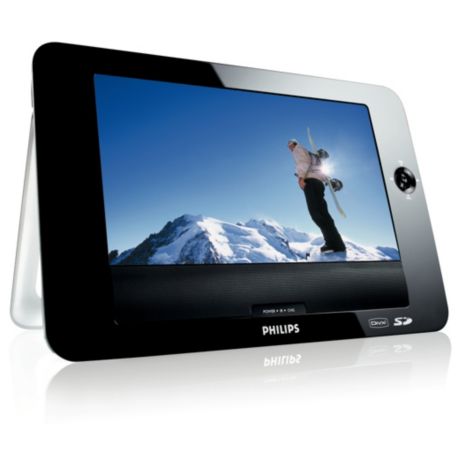 PET831/98  เครื่องเล่น DVD แบบพกพา