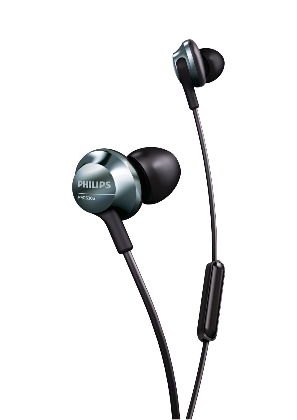 Philips Auriculares intrauditivos con cable - Negro