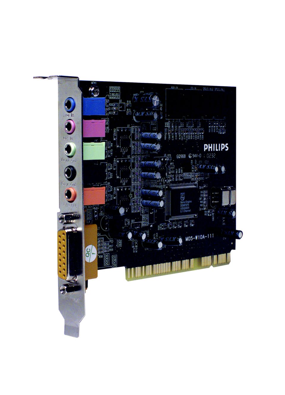 Cuerda varilla Cabina Tarjeta de sonido para PC PSC605/00 | Philips