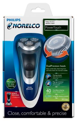 philips norelco men's shave & trim gift set with shaver 3700 & trimmer 3500