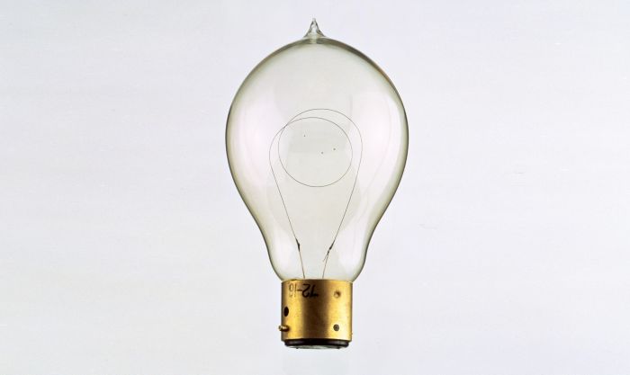 Philips carbon filament lamp, 1892