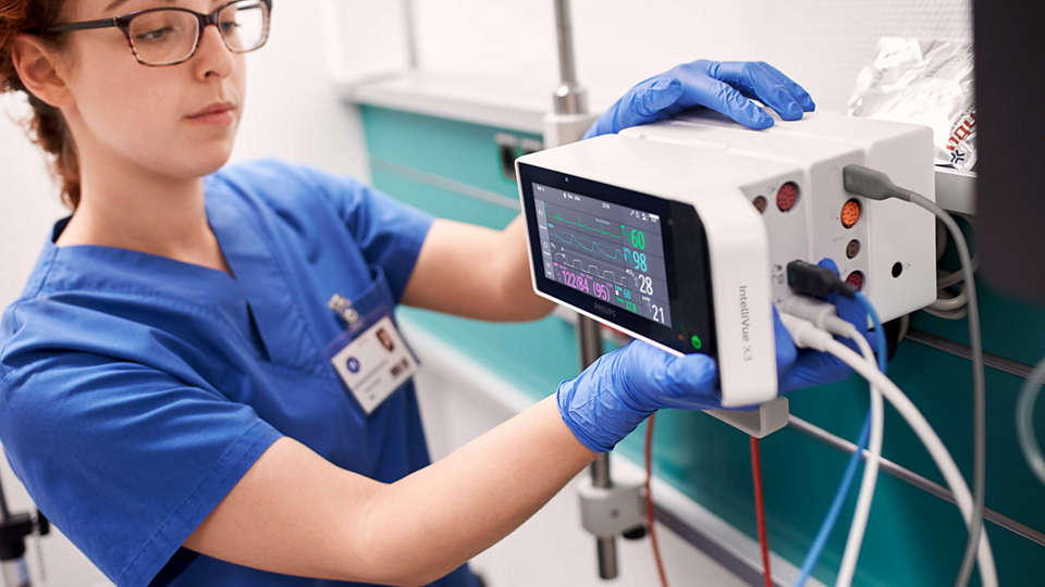 Philips IntelliVue X3 portable patient monitor