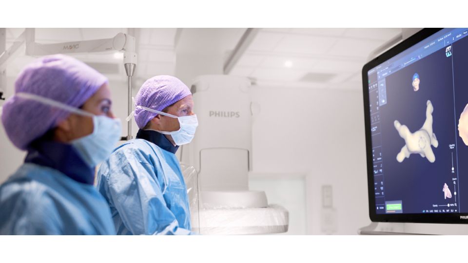 Philips IntraSight control room view Media library Philips